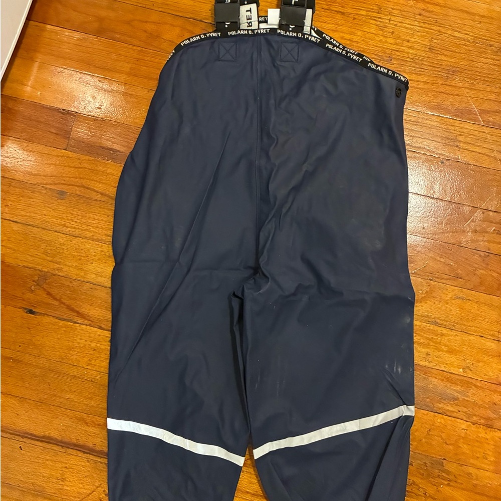 Polarn O. Pyret Black and White Suspenders